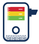 Illustration of a breathalyzer
